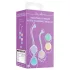 Loveline - vibruojančių geiša kamuoliukų rinkinys - mėlynas