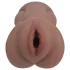 XKIN Librarian Paige - tikroviška dirbtinė vagina masturbatorius (natūrali spalva)