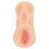 XKIN barmenė Saša Slippernip - tikroviška dirbtinė vagina masturbatorius (natūralios spalvos)