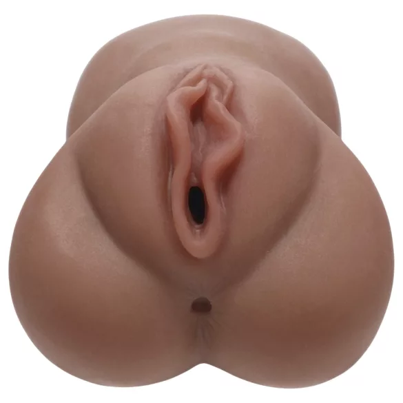 XKIN - tikroviška dirbtinė vagina - L (tamsi natūrali spalva)