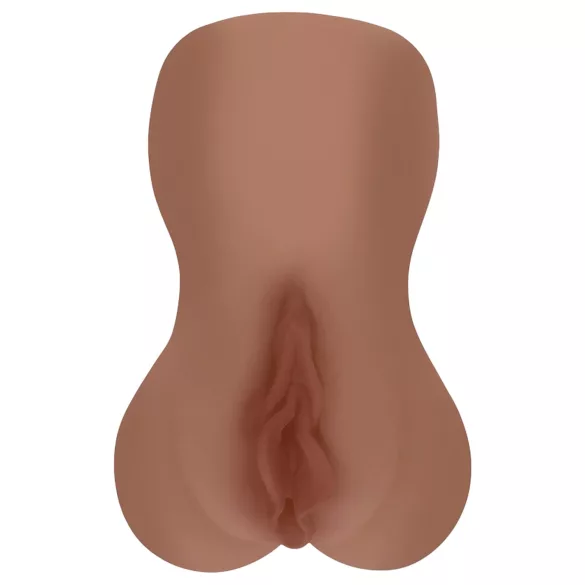 XKIN - tikroviška dirbtinė vagina - L (tamsi natūrali spalva)