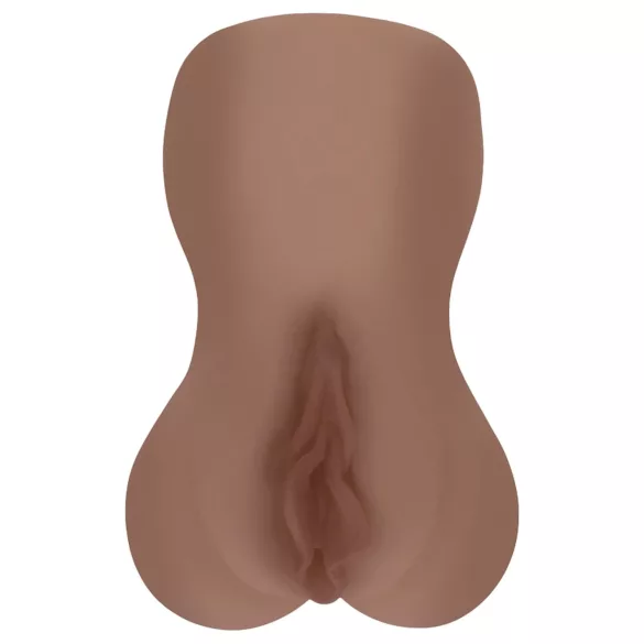 XKIN - tikroviška dirbtinė vagina - L (tamsi natūrali spalva)