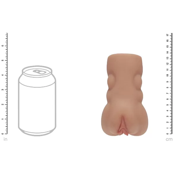 XKIN Bonnie Bombshell - realistiška dirbtinė vagina masturbatorius (natūrali spalva)