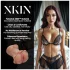 XKIN Enchantress Amara - realistiška dirbtinė vagina masturbatorius (natūralios spalvos)