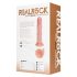 REALROCK - siurbtinio vibratoriaus natūrali versija (20,5 cm)