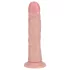 RealRock - vibratorius su siurbtuku - kūno spalvos (20,5 cm)