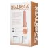REALROCK - realistiškas vibratoriaus diskas su siurbtuku (18 cm)
