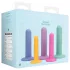 Loveline - dildo treniruoklių rinkinys - 5 vnt spalvoti