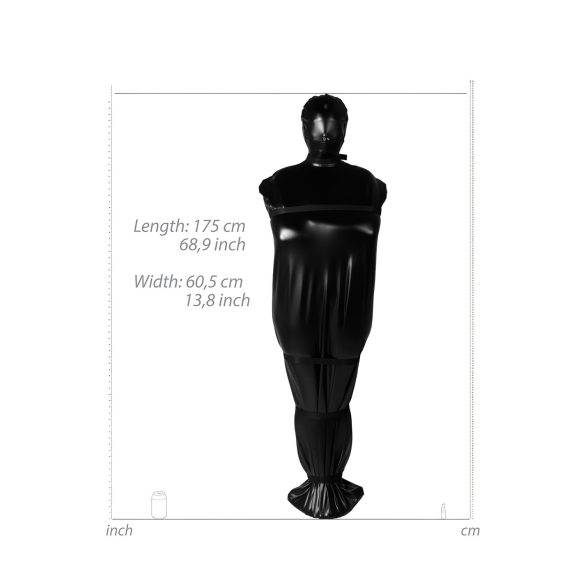 Ouch! Xtreme Body Bag - kūno maišas - juodas