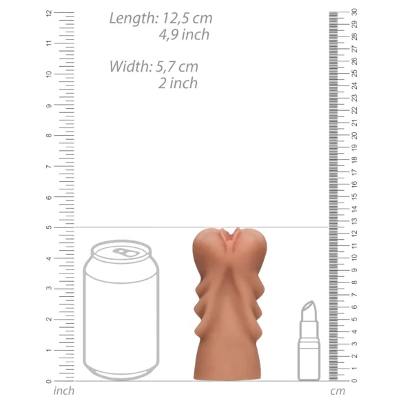S-Line Policijos pareigūnė - realistiška dirbtinė vagina (kūno spalvos)