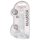 REALROCK - skaidrus tikroviškas dildo - skaidrus (19 cm)