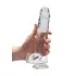 RealRock - permatomas tikroviškas dildo (permatomas, 22 cm)