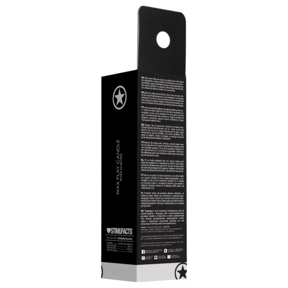 Ouch Rose - kūno žvakė - rožių kvapas - parafinas 100g