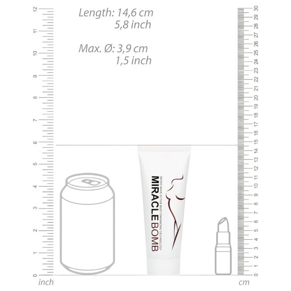 Pharmquests Miracle Bomb - krūtinės didinimo ir stangrinamasis kremas - 100ml