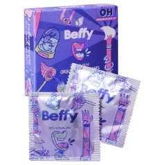 Beffy - oralinis apsauginis pleistras - itin plonas - 2 vnt