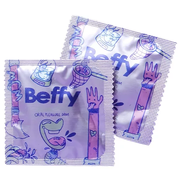 Beffy - oralinis apsauginis pleistras - itin plonas - 2 vnt