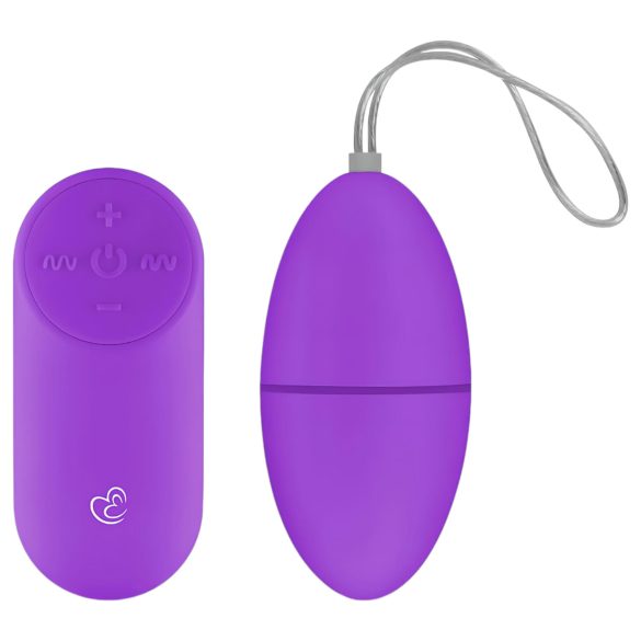 Easytoys - vibruojantis kiaušinėlis su pulteliu - 7 režimai - violetinis