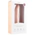 Easytoys - 100% silikono dildo su siurbtuku (21 cm) - natūrali spalva