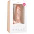 Easytoys - dildo su kapšeliais ir siurbtuku - 17,5 cm - kūno spalvos