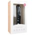 Easytoys - didelis juodas dildo su siurbtuku ir sėklidėmis (29,5 cm)