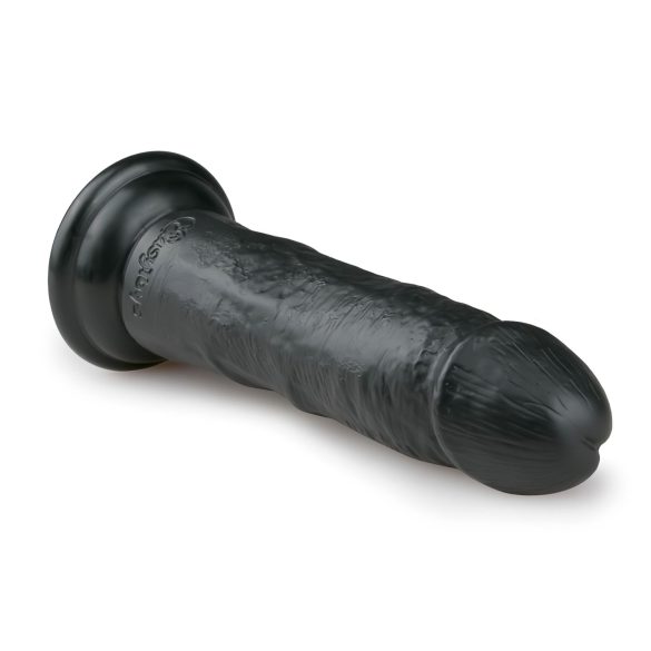 Easytoys - dildo su siurbtuku - realistiškas - juodas - 15,5 cm