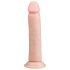 Easytoys - tikroviškas dildo su siurbtuku (20,5 cm) - natūrali spalva