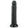 Easytoys - realistiškas dildo su siurbtuku - juodas 20,5 cm