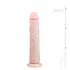 Easytoys - didelis dildo su siurbtuku - 28,5 cm - kūno spalvos