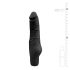 Easytoys Power Vibe - vibruojantis silikoninis dildo - juodas