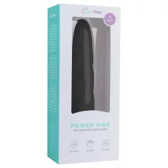   Easytoys Power Vibe - vibratorius - suktas silikonas - juodas