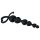 EasyToys - perlų analinis dildo (juodas)