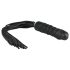 Easytoys Flogger - plakatas ir silikoninis dildo viename (juodas)