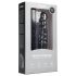Easytoys Flogger - plakatas ir silikoninis dildo viename (juodas)