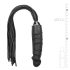 Easytoys Flogger - plakatas ir silikoninis dildo viename (juodas)