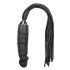 Easytoys Flogger - plakatas ir silikoninis dildo viename (juodas)
