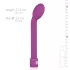 Easytoys Slim - G taško vibratorius - violetinis