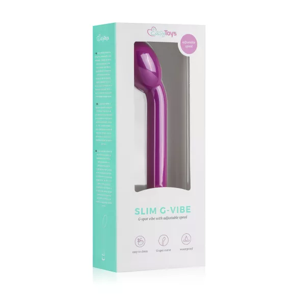 Easytoys Slim - G taško vibratorius - violetinis