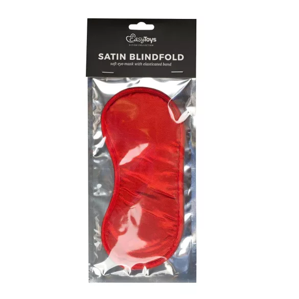 Easytoys - satininė akių kaukė (raudona)