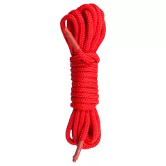 Easytoys Rope - bondage virvė (5 m, raudona)