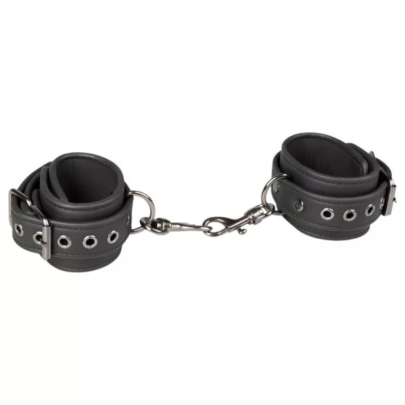 Easytoys - rankų antrankiai - dirbtinė oda - juoda
