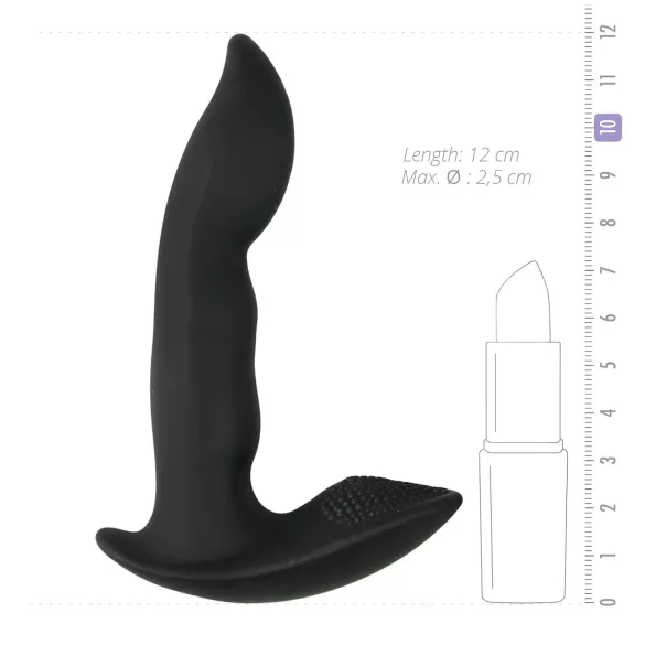 Easytoys Dynamic Duke - prostatos vibratorius (juodas)