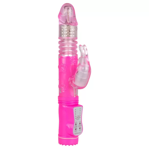 EasyToys Bunny - stūmoklinis vibratorius (rožinis)