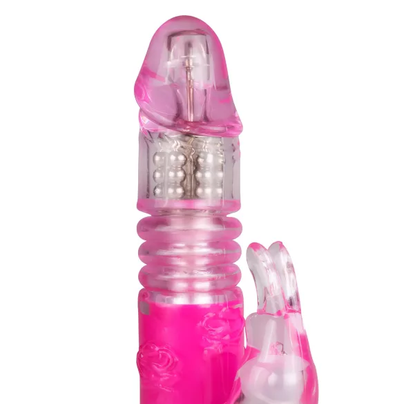 EasyToys Bunny - stūmoklinis vibratorius (rožinis)