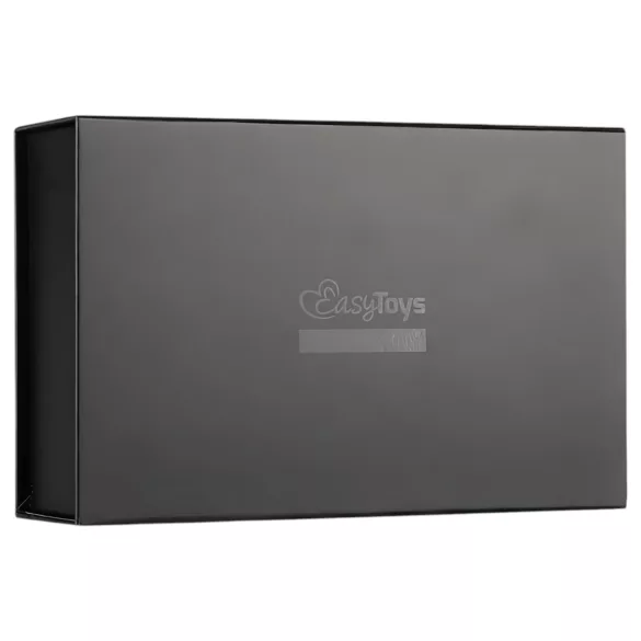 Easytoys - BDSM antkaklis su pavadėliu - juodas