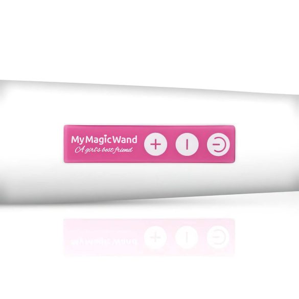 MyMagicWand - masažinis vibratorius - galingas - baltas/rožinis