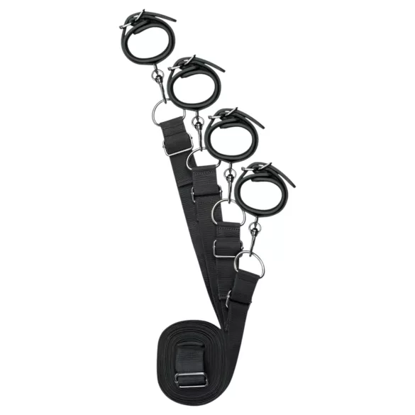 EasyToys - pririšimo prie lovos rinkinys (juodas)