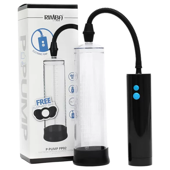 Rimba P-PP02 - automatinė penio pompa - permatoma