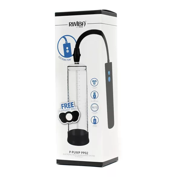 Rimba P-PP02 - automatinė penio pompa - permatoma