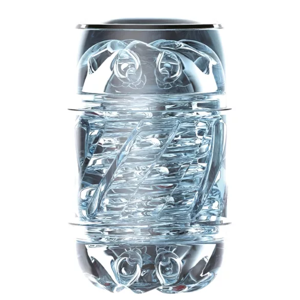 LETEN SM 500 - masturbatorius su judančia galva ir telefono laikikliu - juodas