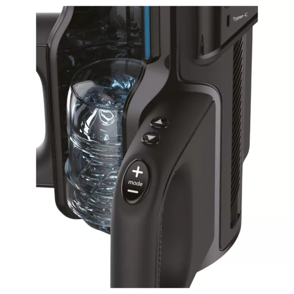 LETEN SM 500 - masturbatorius su judančia galva ir telefono laikikliu - juodas